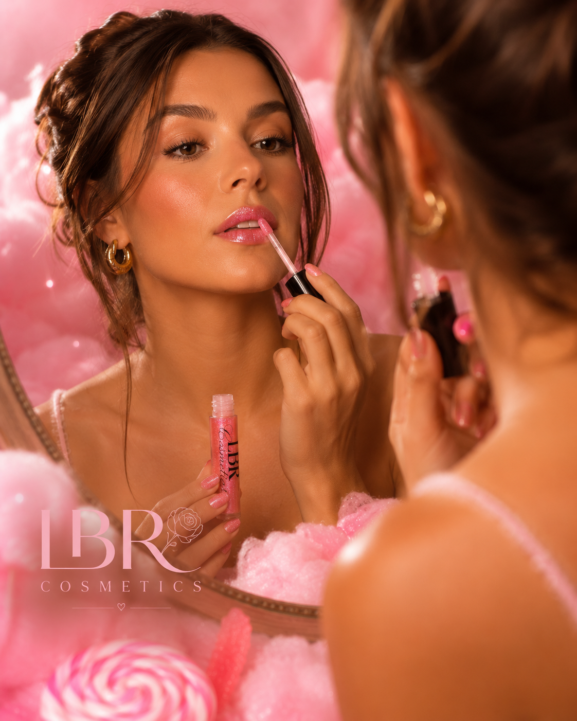 Pink Sugar Fluff Little Briar Rose LLC